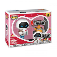 Funko POP! Pocket: Wall-E Valentine 25: Eve &amp; Wall-E