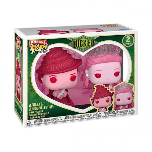 Funko POP! Pocket: Wicked Valentine 25: Elphaba / Glinda
