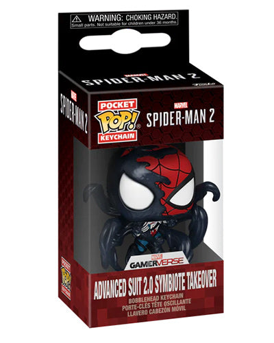 Funko POP! Keychain Spider-Man 2 - GamerVerse: Symbiote Takeover