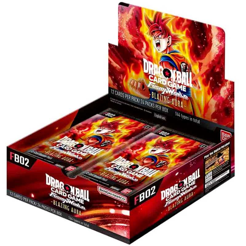 Dragon Ball Super Card Game Fusion World Box Blazing Aura ( FB-02 ) ( eng )