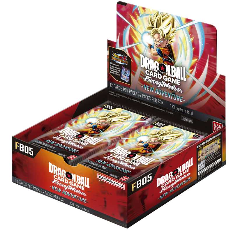 Dragon Ball Super Card Game Fusion World Box New Adventure ( FB-05 ) ( eng )