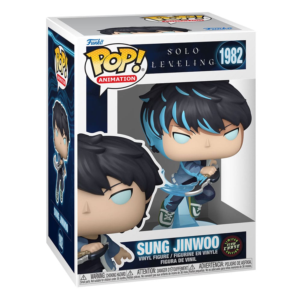 Funko POP! Animation: Solo Leveling – Sung Jinwoo CHASE ( 1982 ) 2