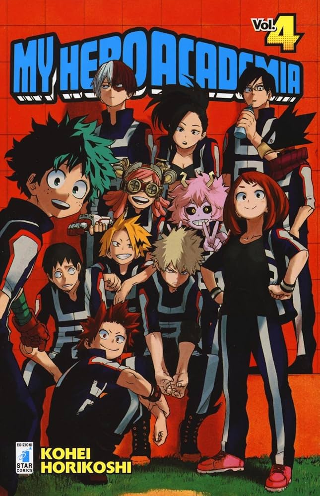 Manga My Hero Academia Vol.4