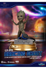 Statua Guardiani della galassia 2 - Scala 1:1 - Dancing Groot 32 cm